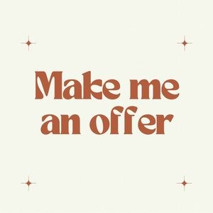 ACCEPTING REASONABLE OFFERS 🤍✨